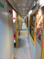 Ninh Binh - Dong Hoi in VIP 2 berth-cabin Lotus train service on SE19 (22h00 – 06h02) - Price per person not per cabin